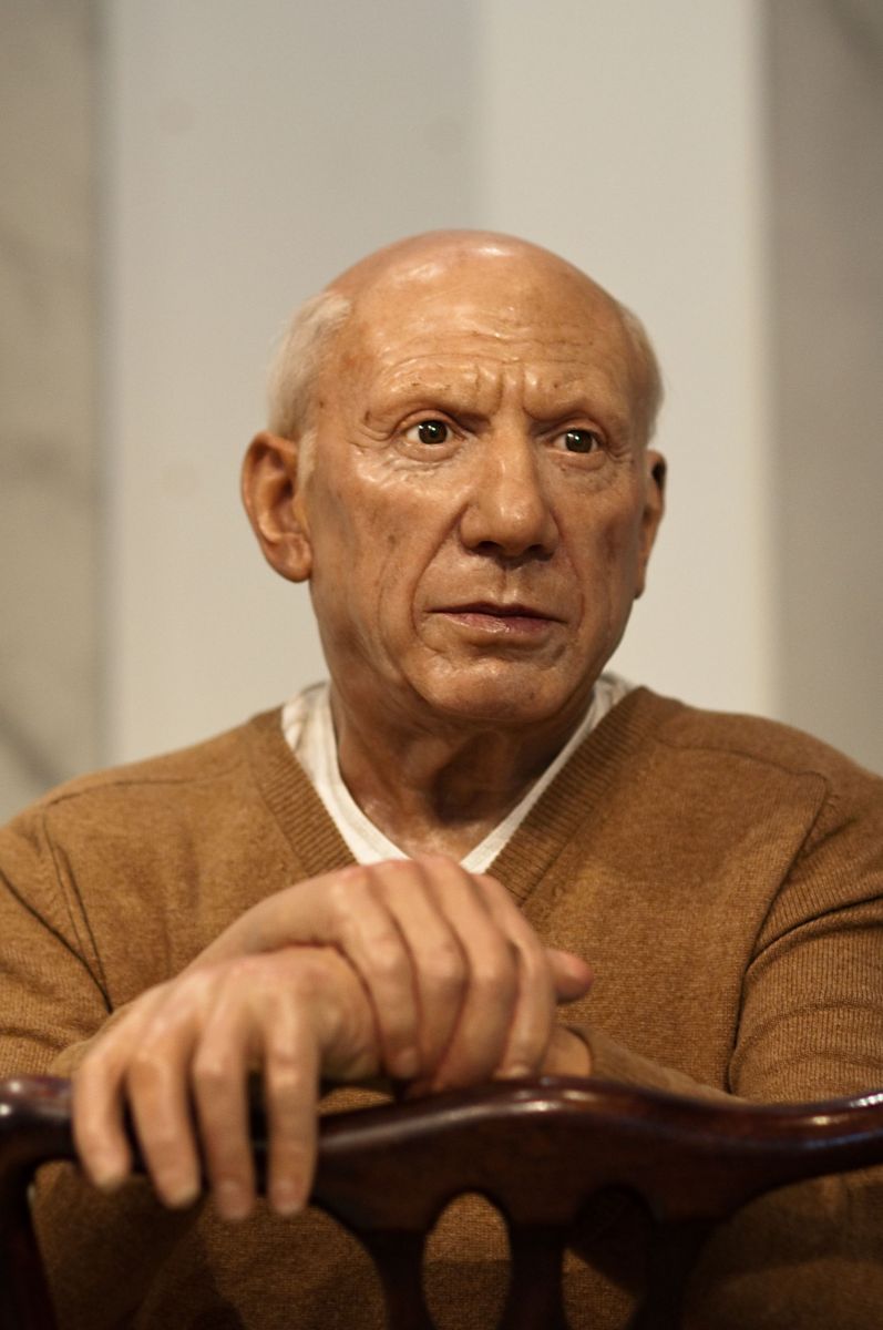 Picasso cire au musee Madame Tussauds New York 