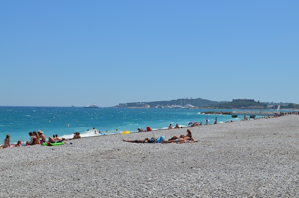 Beaches around the Baie des Anges Marina