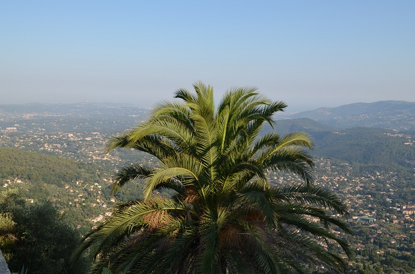 Global view on the French Riviera from Cabris