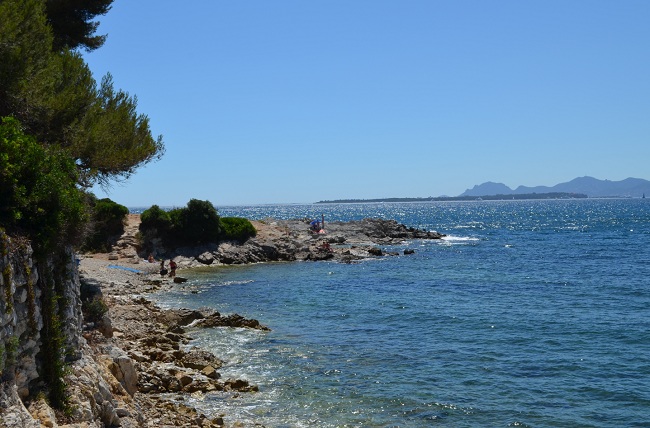 Cap d'Antibes beach