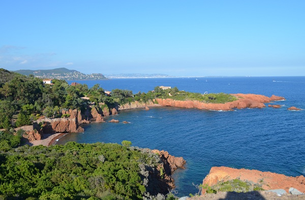 The cap roux (area of Agay - Var department)