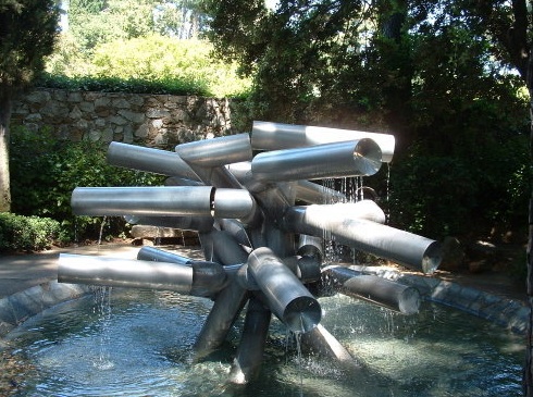 Fountain in the Maeght Foundation