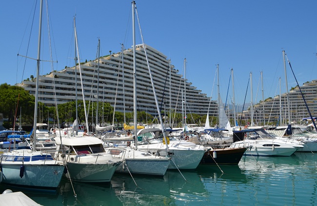 The Marina Baie des Anges in France (Villeneuve-Loubet)