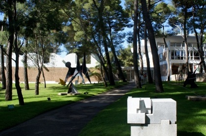 The park of the Maeght Foundation