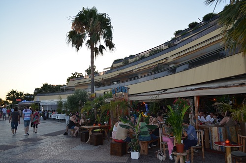 Promenade des Flots Bleus à St Laurent du Var