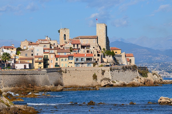 Vue générale sur le vieil Antibes