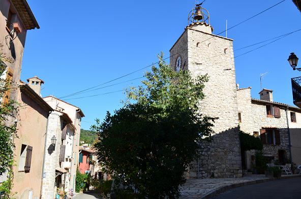 Le village de Cabris (Alpes Maritimes)