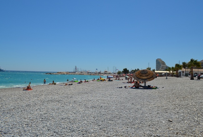 Villeneuve Loubet beach